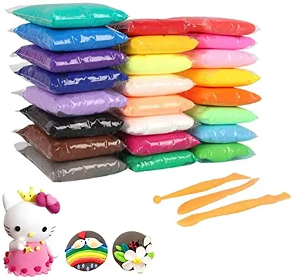 Bouncing Clay Slime Putty Toy Ultra Soft with Tools Set of 12 Pcs Putty Toy