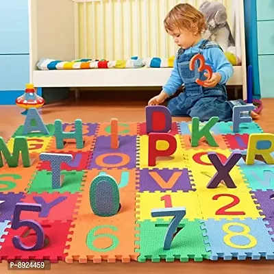 Alphabet and Numbers Puzzles Mat For Kids