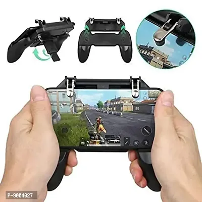 Good Quality W10 Gamepad Handle Wireless Controller Gaming Joystick Aim Key Shooter Trigger Gamepad Gamepad  (Black, For Wii)-thumb0