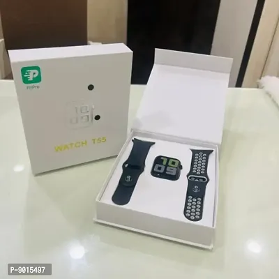 T55 SMART WATCH Smartwatch  (MULICOLOR Strap, FREE SIZE)
