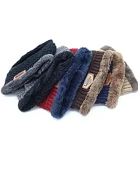 Mens Latest Winter Woolen Cap-thumb1