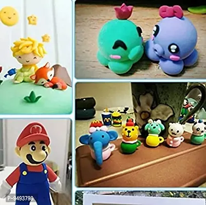 Polymer Plasticine Safe Colorful Light Clay Toy Gift to Kids
