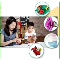 Ultra-Light Creative Art and Craft Air Dry Super Clay with Carving Molding Tools Kit for Girls and Boys-thumb1