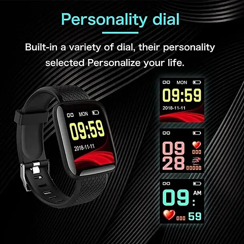 Smart Watch with Bluetooth Calling, Fitness Tracker, Steps Counter, Heart Rate Monitor