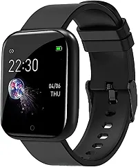 Id116 Water Proof Bluetooth Smart Watch Fitness Band For Boys Girls Men Women Kids Sports Watch For All Smart Phones I Heart Rate And Bp Monitor Black Ios-thumb2