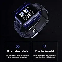 Id116 Plus Bluetooth Smart Fitness Band Watch With Heart Rate Activity Tracker Oled Touchscreen For Men Women-thumb3