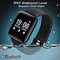 ID-116 X Plus Smartwatch Wireless Fitness Smart Band for Men, Women  Kids  (Black Strap, Size : Free)-thumb2