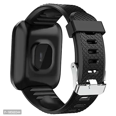ID116 sedentary reminder smartwatch Smartwatch  (Black Strap, Free size)-thumb2
