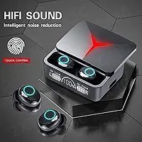 True Wireless Earbuds, TWS Earbuds with Power Bank, Bluetooth 5.2 with ENC, 200hrs Playtime, IPX7 Sweat-Proof, 2000mah Battery with Fast Charging, Built-in Mic with Deep Bass (Power M90)-thumb1