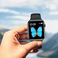 T500 Smart Watch Bluetooth Smart Wrist Watch for Smartphones, Bluetooth Smart Unisex Watch for Boys, Girls, Mens and Womens,Smart Watch (Black)-thumb1