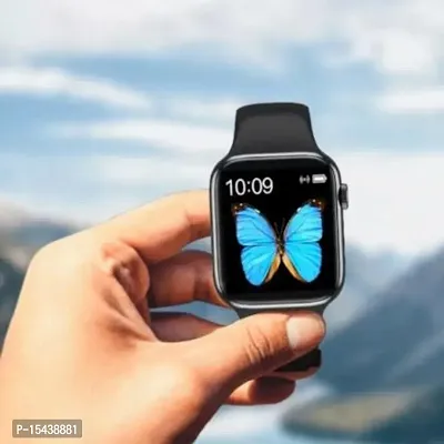 T500 Smart Watch Bluetooth Smart Wrist Watch for Smartphones, Bluetooth Smart Unisex Watch for Boys, Girls, Mens and Womens,Smart Watch (Black)-thumb2