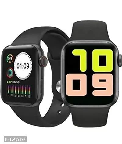 T-500 Smart Watch LED with Daily Activity Tracker for Touchscreen Receive or Cancel Calling , Heart Rate Sensor Sleep Monitor and for All Boys and Girls Wristband (Black)-thumb0