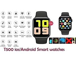 T500 Smart Watch Bluetooth Phone Watch T500 Bluetooth Call Smart Watch ECG Heart Rate Monitor Smartwatch for Android iOS-thumb2