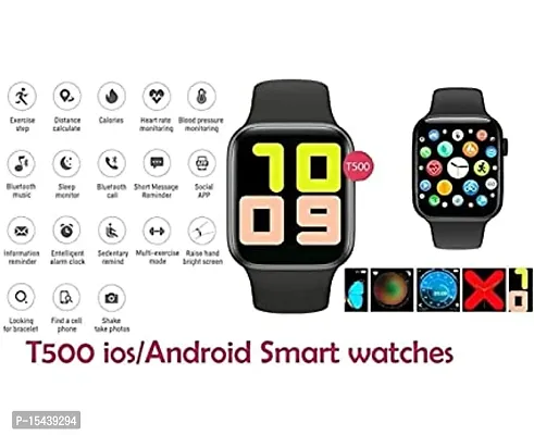 T500 Smart Watch Bluetooth Phone Watch T500 Bluetooth Call Smart Watch ECG Heart Rate Monitor Smartwatch for Android iOS-thumb3