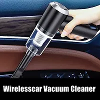 Vacuum Cleaner Dust Collection/Lighting 2 in 1 Car Vacuum Cleaner 120W High-Power Handheld Wireless Vacuum Cleaner Home Car Dual-use Portable USB Rechargeable Set of 1-thumb1