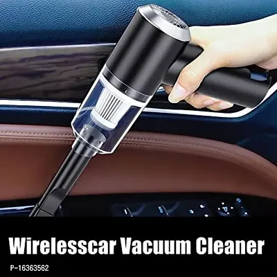 Vacuum Cleaner Dust Collection/Lighting 2 in 1 Car Vacuum Cleaner 120W High-Power Handheld Wireless Vacuum Cleaner Home Car Dual-use Portable USB Rechargeable Set of 1-thumb2