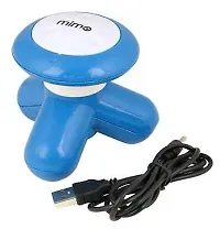 Mini Corded Electric Powerful Full Body Massager with USB Power Cable for Muscle Pain, Multicolor-thumb1