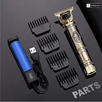 Stylish T9 Gold Cordless Beard Trimmer-thumb3