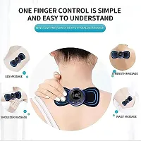 Body Massager,Wireless Portable Neck Massager with 8 Modes and 19 Strength Levels Rechargeable Pain Relief EMS Massage Machine for Shoulder,Arms,Legs,Back Pain for Men and Women Portable Neck Massage-thumb2