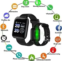 Smart Watch for Men Women Boys Girls Original ID116 Plus Smart Watch 1.3 HD Display, Sleep Monitor for Boys, Girls, Men, Women  Kids |-thumb2