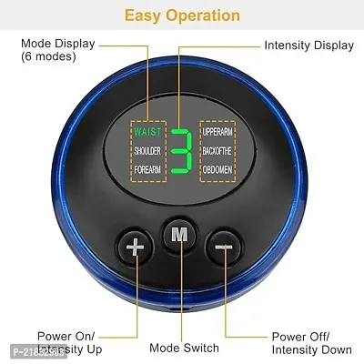 Any Time Fit Electric Foot Massage 8 EMS Pulse Mode 19 Strength Folding Portable Mat Massage-thumb0