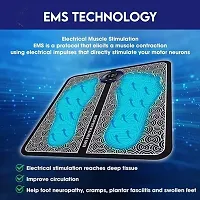 Any Time Fit Electric Foot Massage 8 EMS Pulse Mode 19 Strength Folding Portable Mat Massage-thumb3