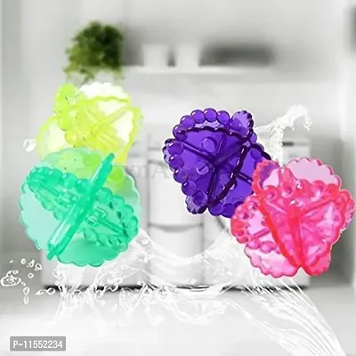 Yumshri Washing Machine Ball Laundry Dryer Ball Durable Cloth Cleaning Ball-Rendom Colour (8 Pcs)-thumb4