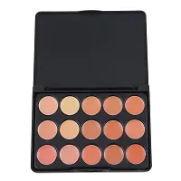 Generic 2: Pro Makeup Concealer Palette Mini Box 15 Color Concealer Facial Face Care Camouflage Makeup Base Palette Contour Cosmetics MA15-thumb2