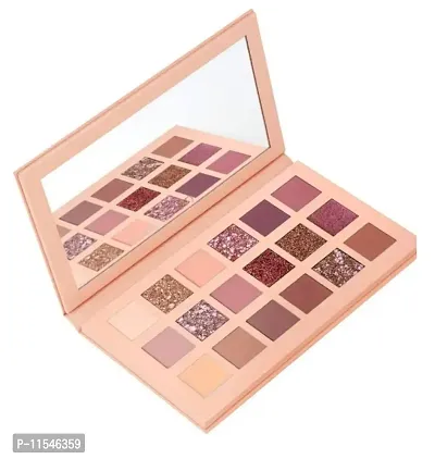 Modern Villa Nude Eye Shadow Palette(18 Shade in 1 Kit) With Mirror