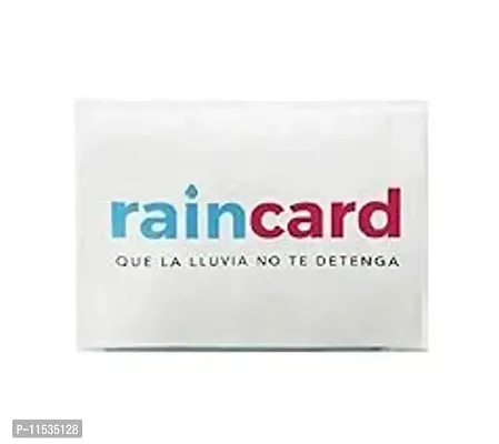Raincard Rain Card Disposable Pocket Size Easy To Carry Unisex Rain Coat 100% Waterproof And First Credit Card Sized Raincoat ( Pack Of 5, Free Size)-thumb5