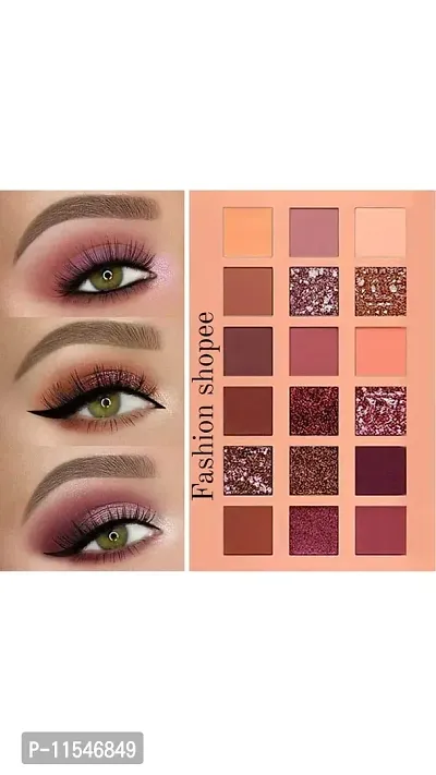 FASHIONSHOPEE Beauty Nude Eyeshadow Palette (18 shades in 1 kit) with mirror-thumb3