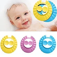 Baby cry Baby Bath Shower Cap Adjustable Kids Children Shampoo Shower Hat-thumb3