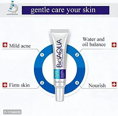 Bioaqua Skin Care Treatment Cream for Acne (Combination Skin) 30ml-thumb4