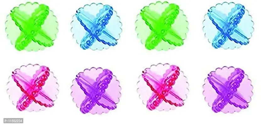 Yumshri Washing Machine Ball Laundry Dryer Ball Durable Cloth Cleaning Ball-Rendom Colour (8 Pcs)