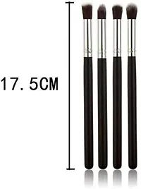 NKVBEAUTY Eyeshadow Blending Pencil Brush (Set of 4) - Black-thumb1