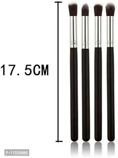 NKVBEAUTY Eyeshadow Blending Pencil Brush (Set of 4) - Black-thumb2