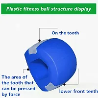 Silicon jawline Exercise Ball for Men & Woman,Exercise Ball for face Cut & face line jawline Shaper and Slim,face Fat Reducer,Neck Chin &jaw Liner Tool for Men%Women-thumb1