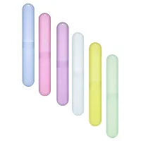 Zharki Anti Bacterial Toothbrush Container (Pack of 3) Tooth Brush Cap, Caps, Cover, Covers, Case, Holder, Cases, Travel, Home use-thumb4