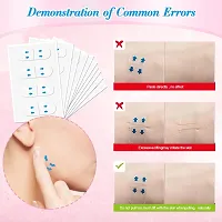 UrbanProducts 40 Pcs/Set Invisible Thin Face Stickers Facial Line Wrinkle Sagging Skin V-Shape Face Lift Tape-thumb3