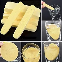 Cosmetic Collection Professional Facial Cleaning Wash Puff Sponge 12 Stick Face Cleansing Pad Soft, Yellow, 30 Grams, Pack Of 1-thumb2