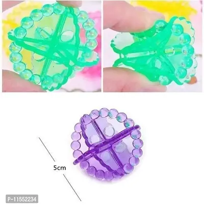 Yumshri Washing Machine Ball Laundry Dryer Ball Durable Cloth Cleaning Ball-Rendom Colour (8 Pcs)-thumb3