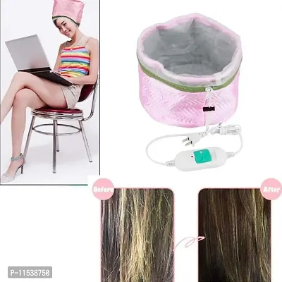 Kelveen Hair Care Thermal Head Spa Cap Treatment with Beauty Steamer Nourishing Heating-thumb2