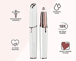 Women's Portable Safe Battery Operated Painless Electric Eyebrow Trimmer Facial Hair Remover pack of 2-thumb1