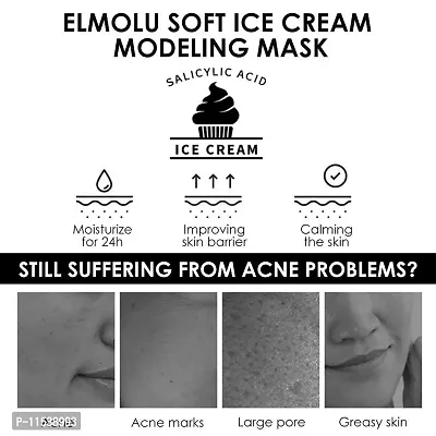 Uma international Cosmetic Collection Jiorniee Salicylic Ice Cream Mask-thumb5