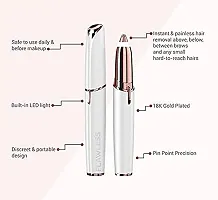 Women's Portable Safe Battery Operated Painless Electric Eyebrow Trimmer Facial Hair Remover pack of 2-thumb2