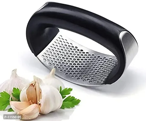 Indian Kitchen Magic Stainless Steel Garlic Press / Garlic Crusher 1 Piece