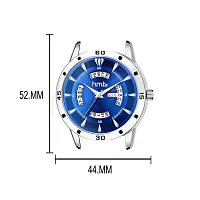 Stylish Blue Metal Analog Watch For Men-thumb2