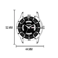 Stylish Black Metal Analog Watch For Men-thumb2