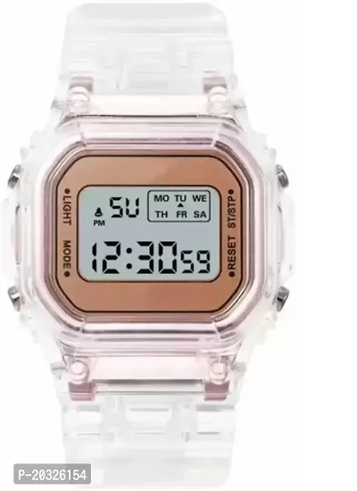 Stylish Multicoloured Silicone Digital Watches For Boys And Men