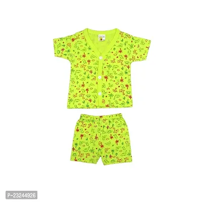 Tee Weavers New Born Baby Boy's and Baby Girl's Dress (0-3 Months) Pack of 5 (Multicolored)-thumb3